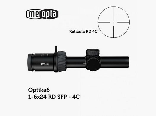 Zielfernrohr Meopta MeoPro Optika6 1-6x24 SFP - RD 4C