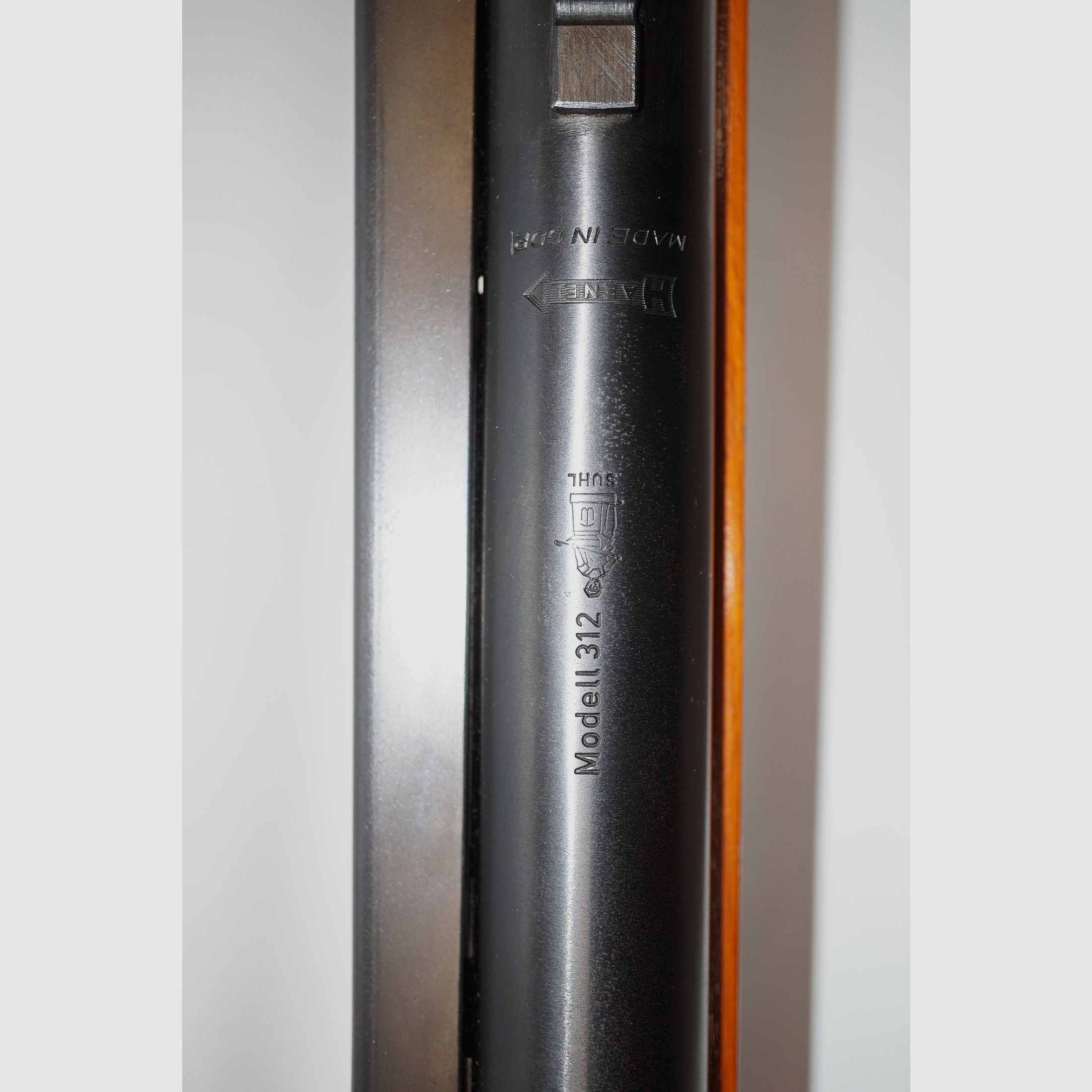 Haenel Mod. 312 side lever air rifle 4.5 mm diabolo with diopter 312