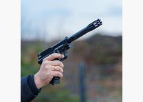 TUNING BARREL FSC PISTOLA | ALU + MUZZLE BRAKE | NEGRO | 22x1,5mm | PISTOLA FSC | FSC XP | DIÁMETRO.684