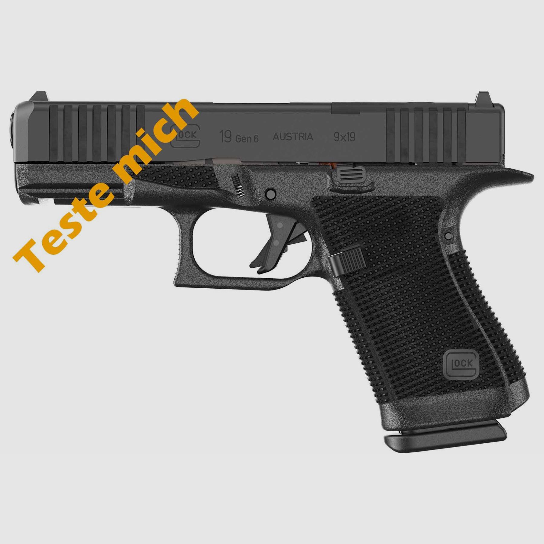 Testwaffe GLOCK G19 Generation 6 OR FS, Bild 1 von 2