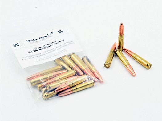 SKH, 300 Blackout Subsonic, FCP Pointed 200 gr., 20 Stk.