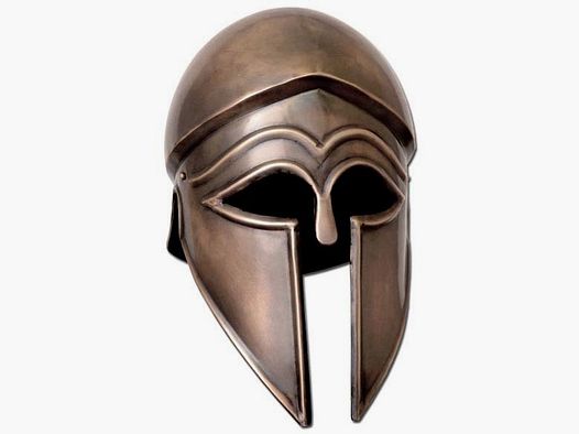 Korintherhelm in Antikfinish