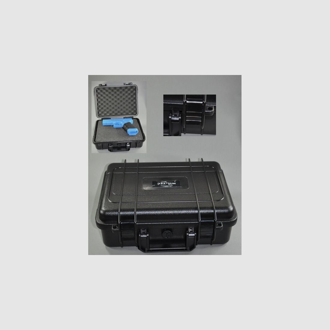 Wasserdichte Kunststoff-Transportbox für Waffen, Munition u.s.w.