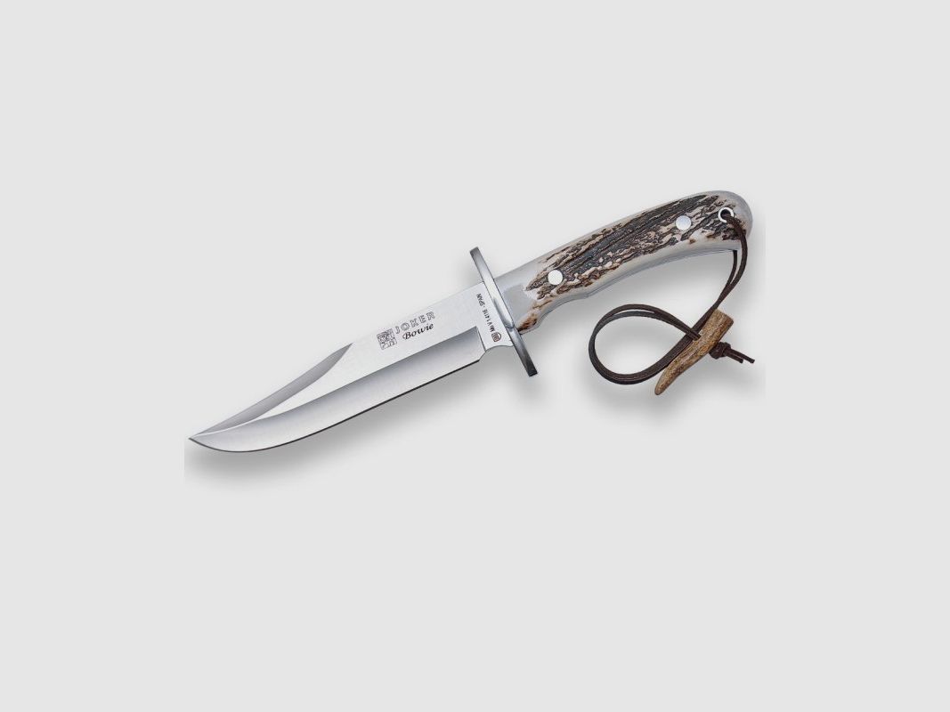 Joker Bowie Messer mit Hirschhorngriff, Bild 1 von 2