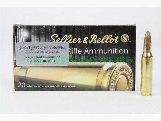 Sellier&Bellot .222 Rem. SP 50gr. 3,24g 20Stück 60150