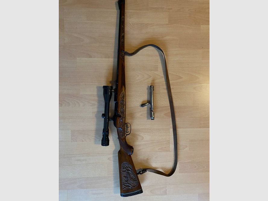 Steyr-Daimler-Puch Repetierstutzen 7x64 mit HELIA Optik