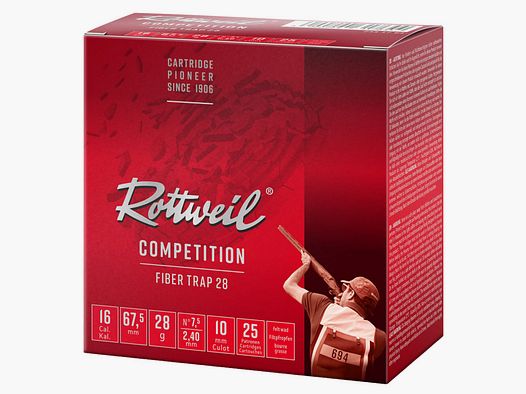 Rottweil 16/67,5 Fiber Trap 28 2,4mm - 28g
