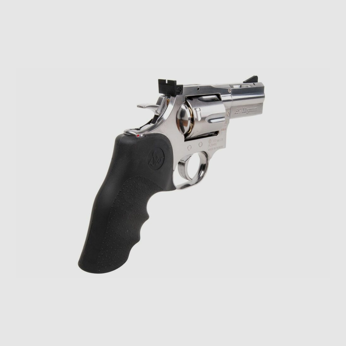 Dan Wesson 715 2,5" .177 Silber 4,5mm Druckluft Co2
