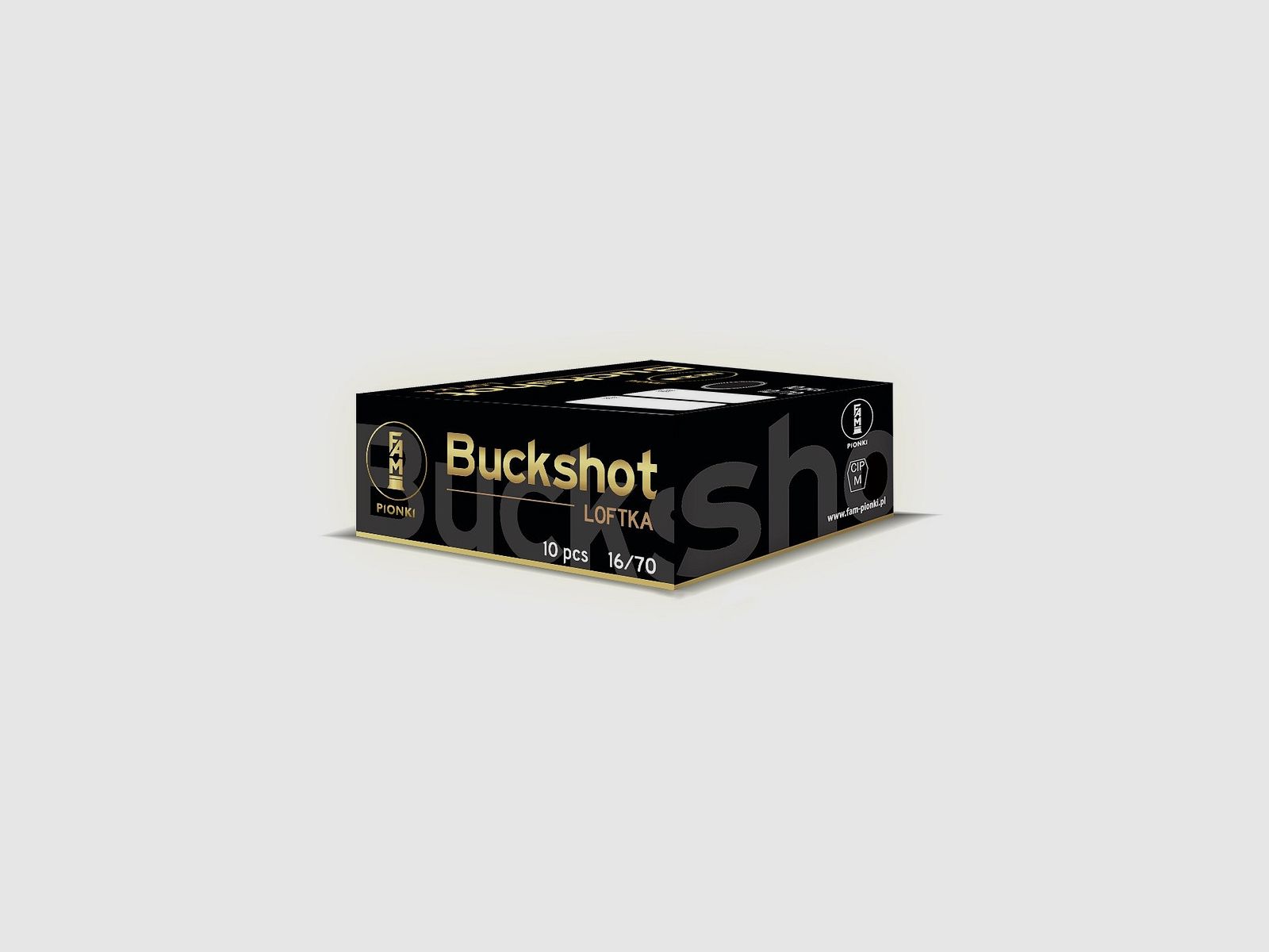 Munizioni a pallini PIONKI 16/70 Buckshot SSG 6,8 mm 22 g