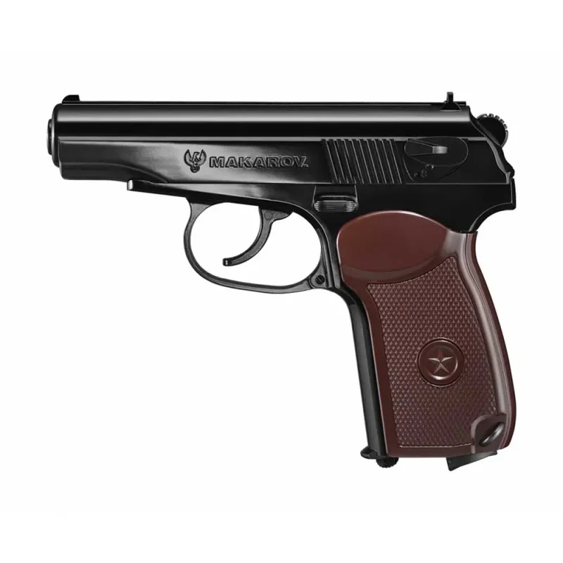 Pistola CO2 Makarov 18 colpi cal. BB/4,5mm 3J 118m/s, immagine 1 di 3