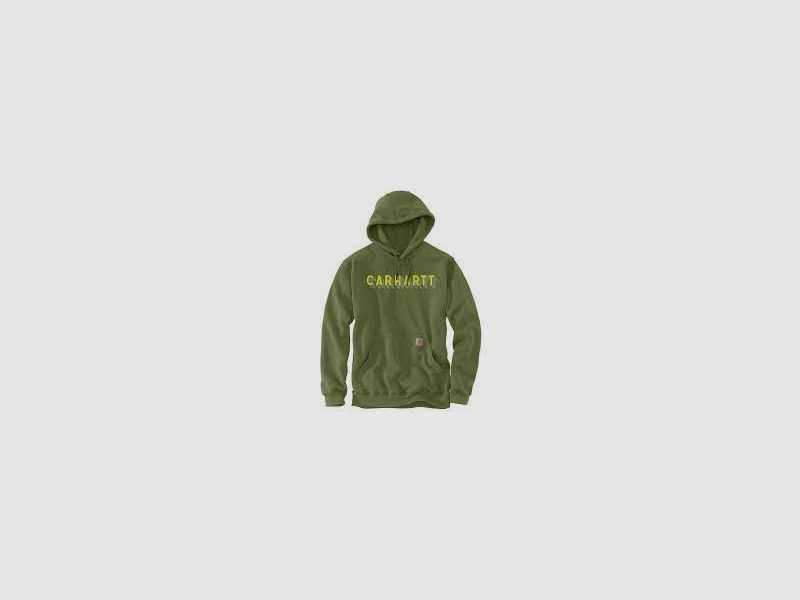 Carhartt Sweatshirt mit lockerem Schnitt, mittelschwerem Stoff und Logo-Grafik