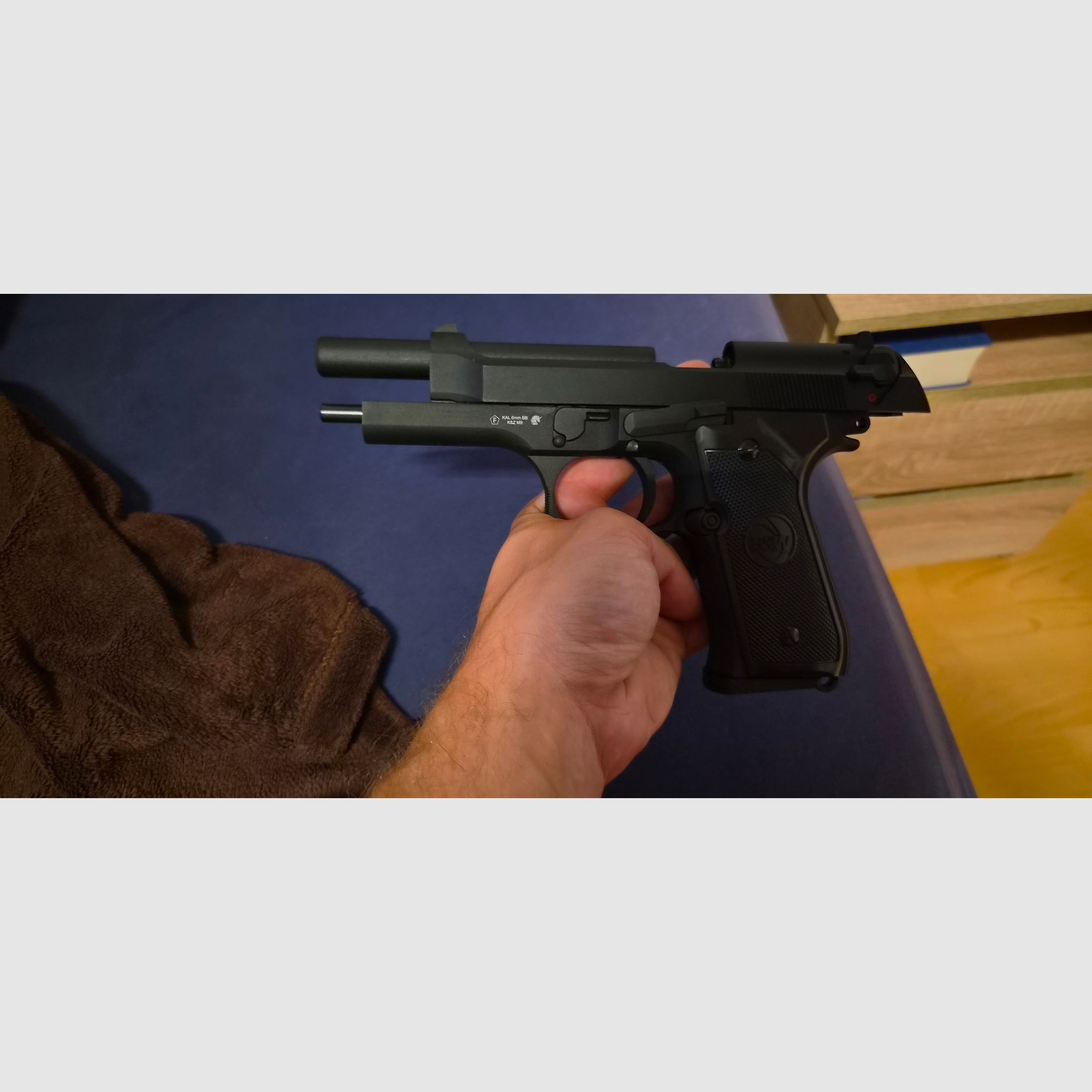 B&W Vollmetall airsoft m9 gbb 6 mm