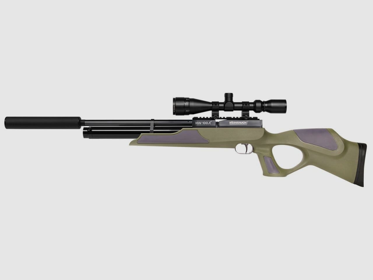 WEIHRAUCH HW 100 X-T Synthetikschaft Luftgewehr 4,5mm