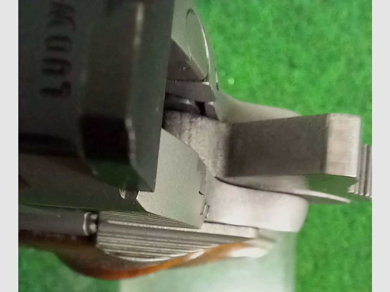 Colt Government MKIV in stainless steel, caliber .45 ACP