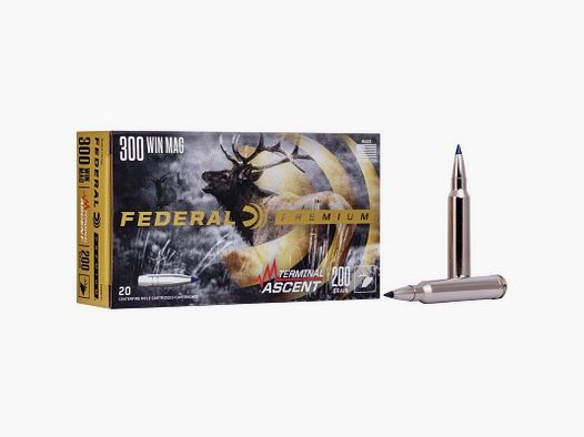 Federal 300 Win. Mag. Terminal Ascent 200grs