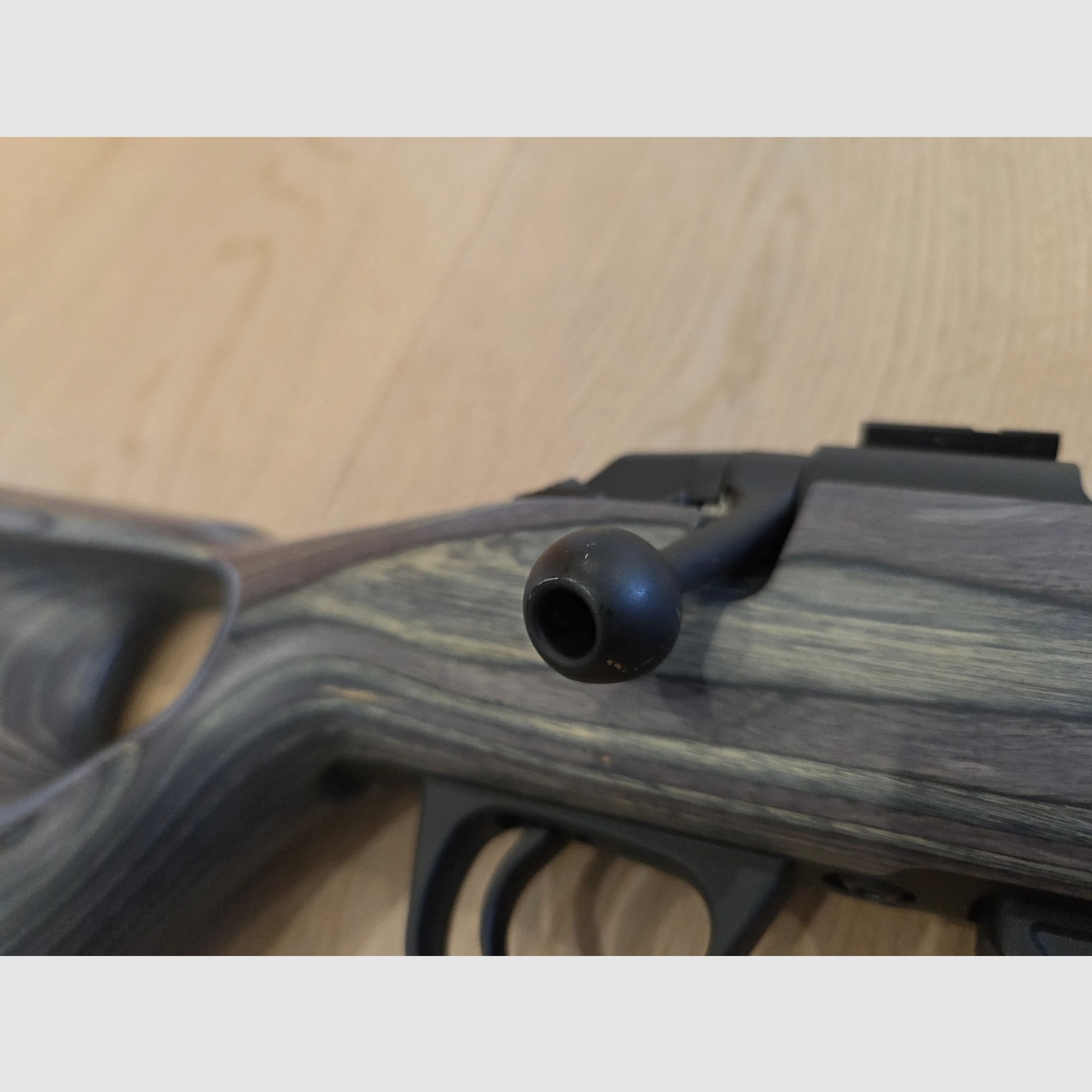 Winchester XPR repeating rifle in .308 with Steiner Ranger scope and silencer