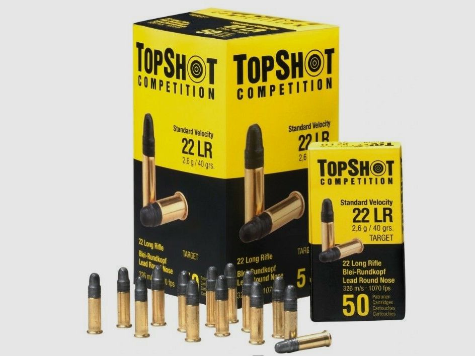 TopShot Competition 2.6gr/40grs .22lfb.