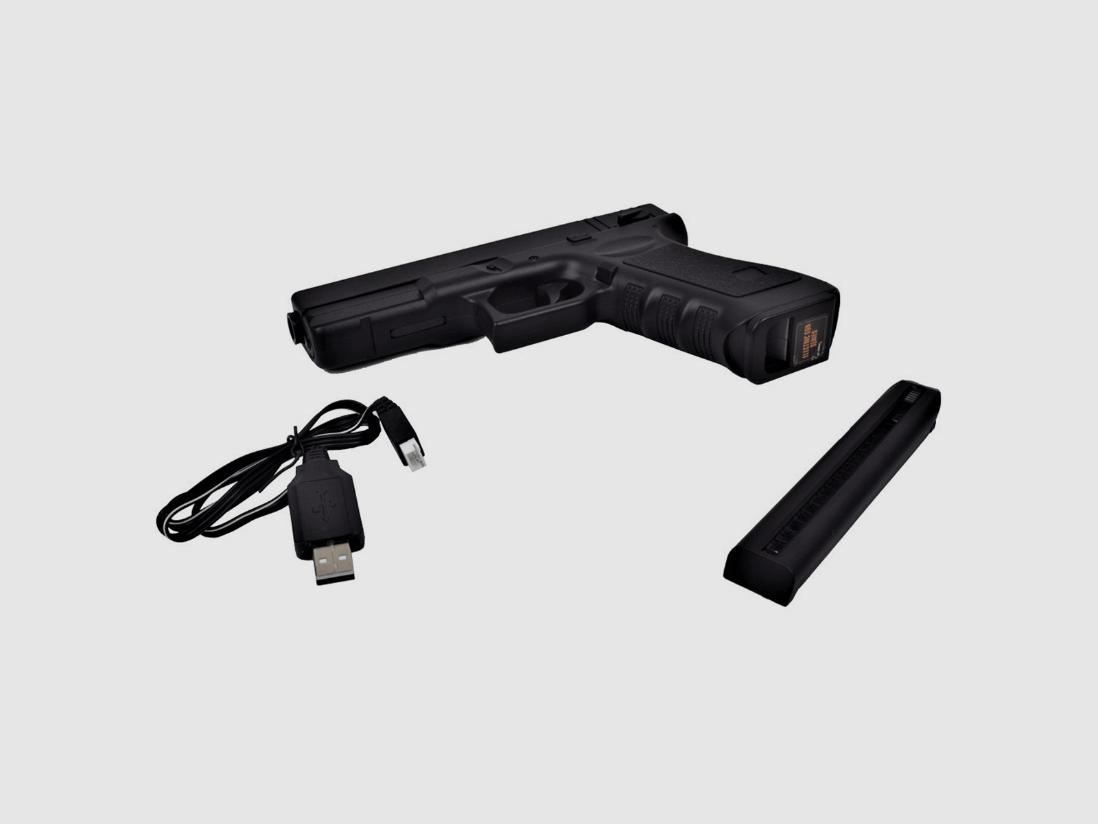 SOFTAIR PISTOOL – CYMA – ELEKTRISCH PISTOOL C18 MOSFET VERSIE ZWART, afbeelding 4 van 4