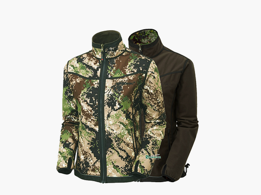 Shooterking - Digitex Softshell Jas Groen/Bruin (dames)