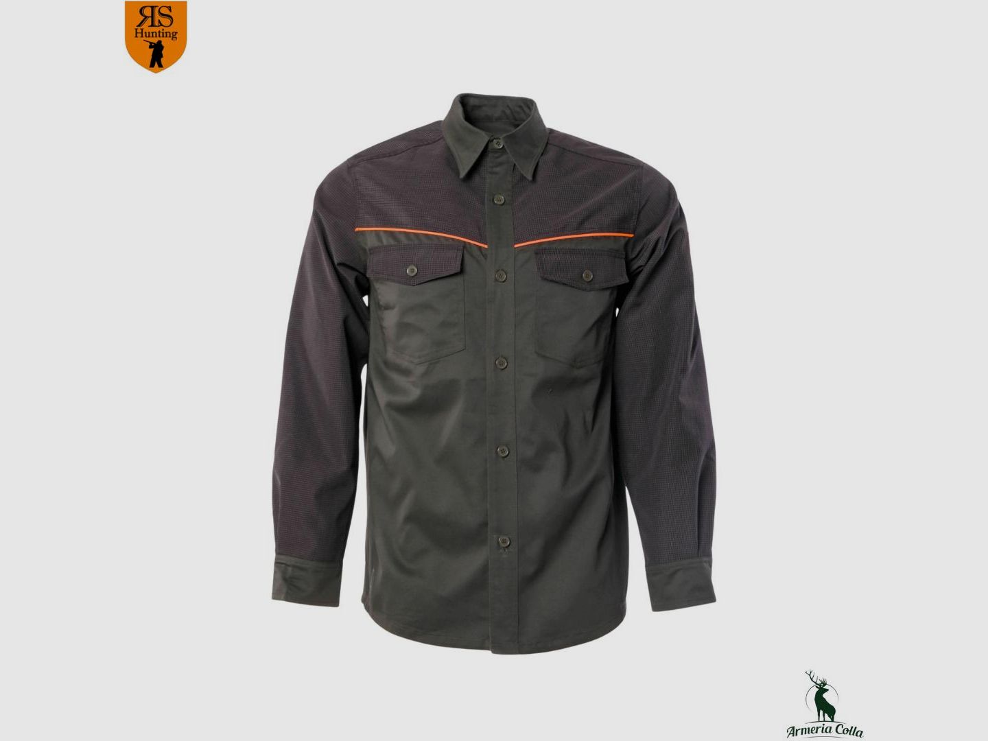 Rs Hunting Shirt Art. C250 Color Orange