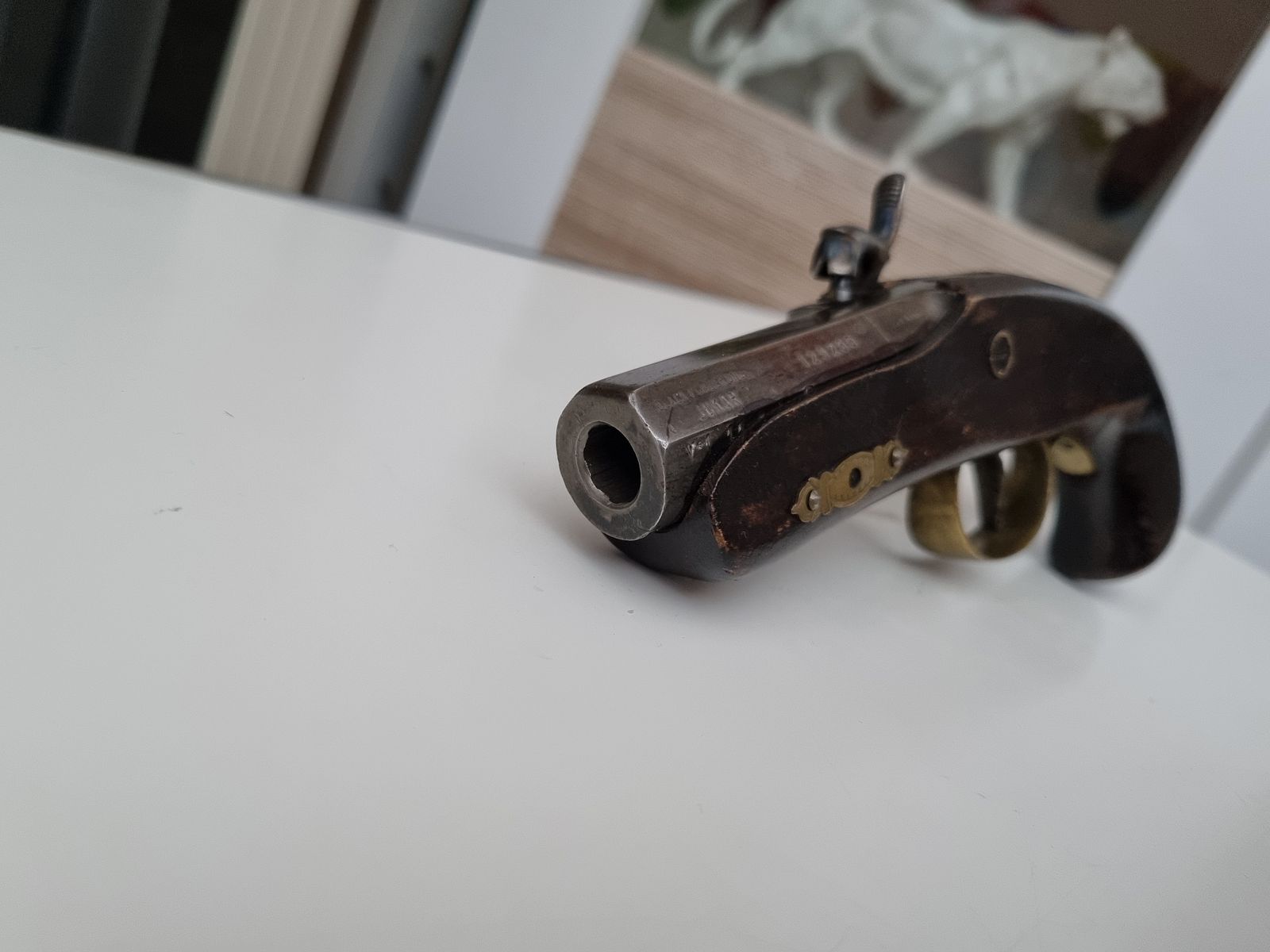 Derringer Philadelphia muzzleloader pistol caliber .45