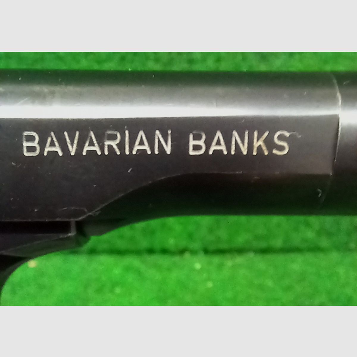 Aus Polizeisammlung, 1910/22 Bavaria Banks im Kaliber 7,65mm Browning.