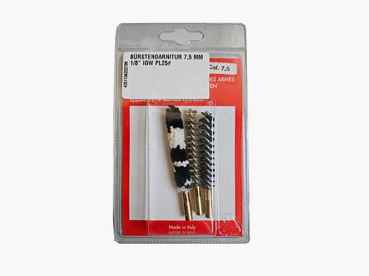 BÜRSTENGARNITUR 7,5 MM 1/8" IGW