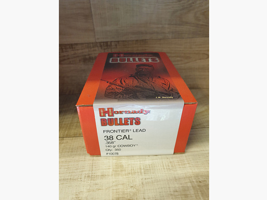 350 Geschosse Hornady .358 140 gr Cowboy Blei