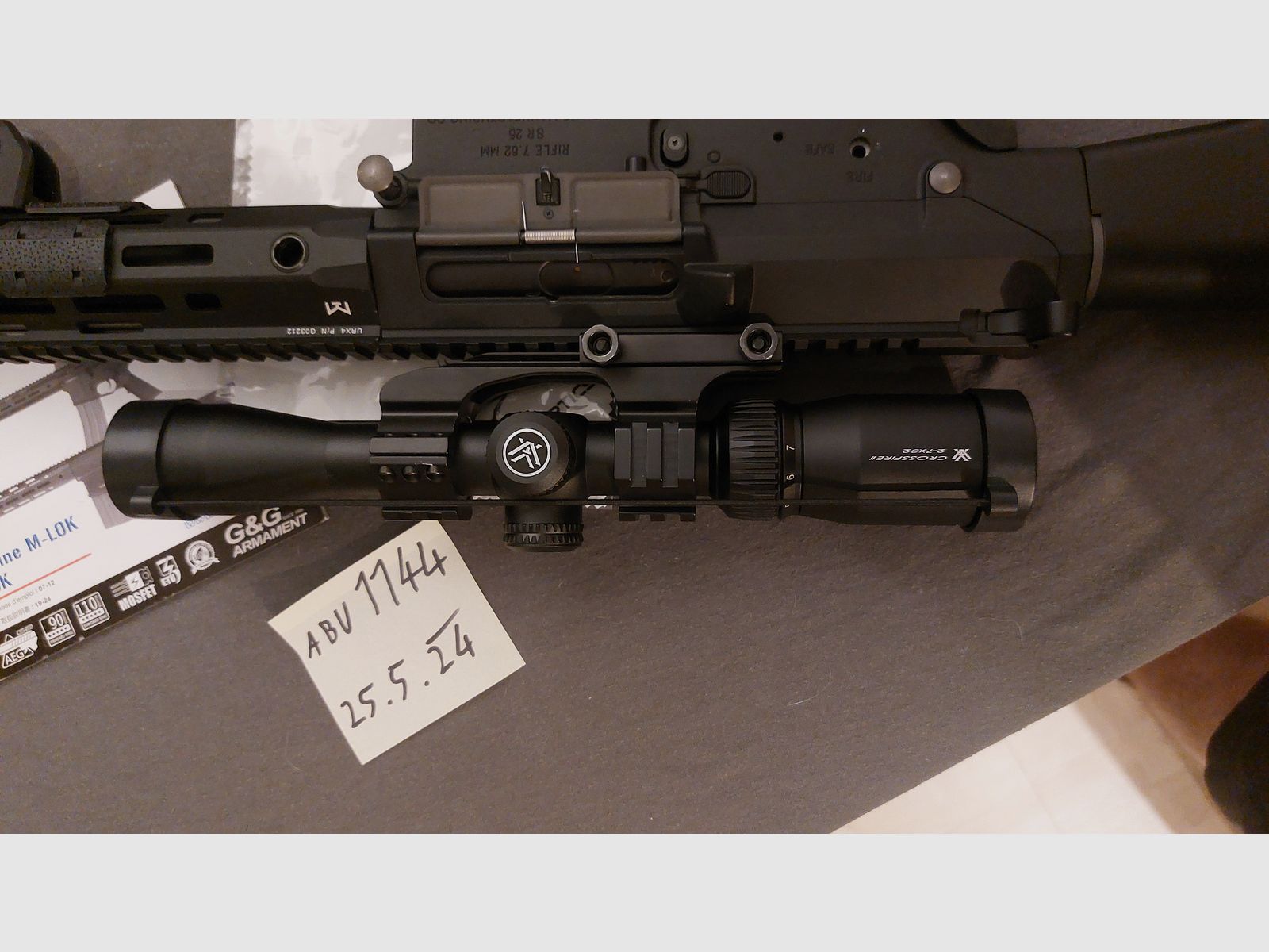 G&G SR25 E2 APC M-LOK en conversion Polarstar HPA, image 9 sur 19