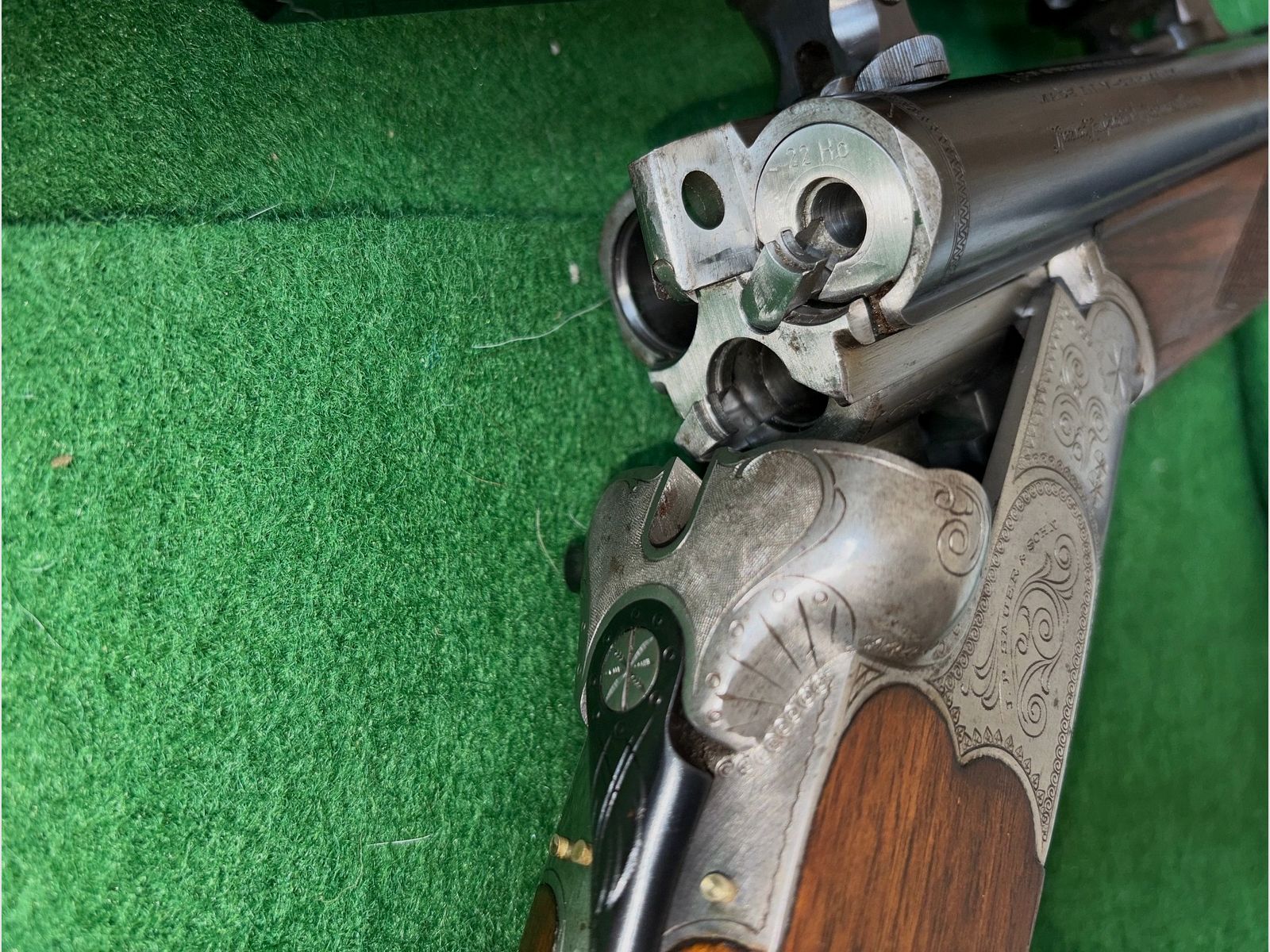 Drilling Sauer & Sohn, 7x57R, 16/70, .22 Hornet ESL