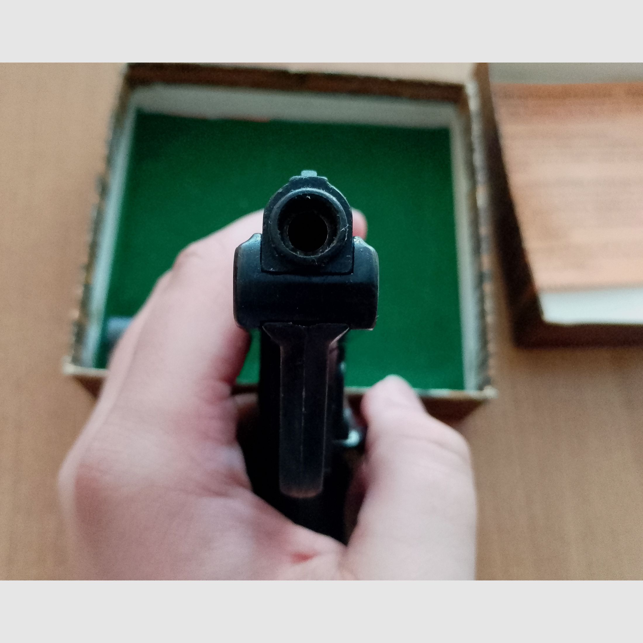 Rare ME 8 Combat in 8 mm blank in PTB 176/2 with packaging!