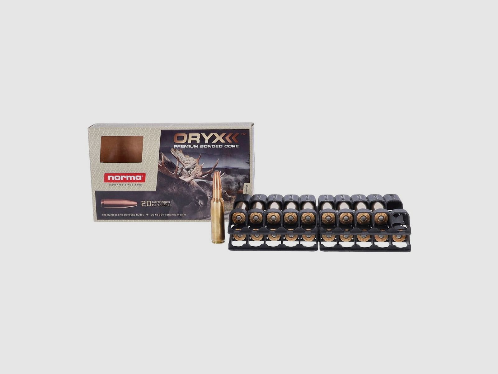 Blaser 8,5x55 Norma Oryx 230 Gr. - 20 Stk.