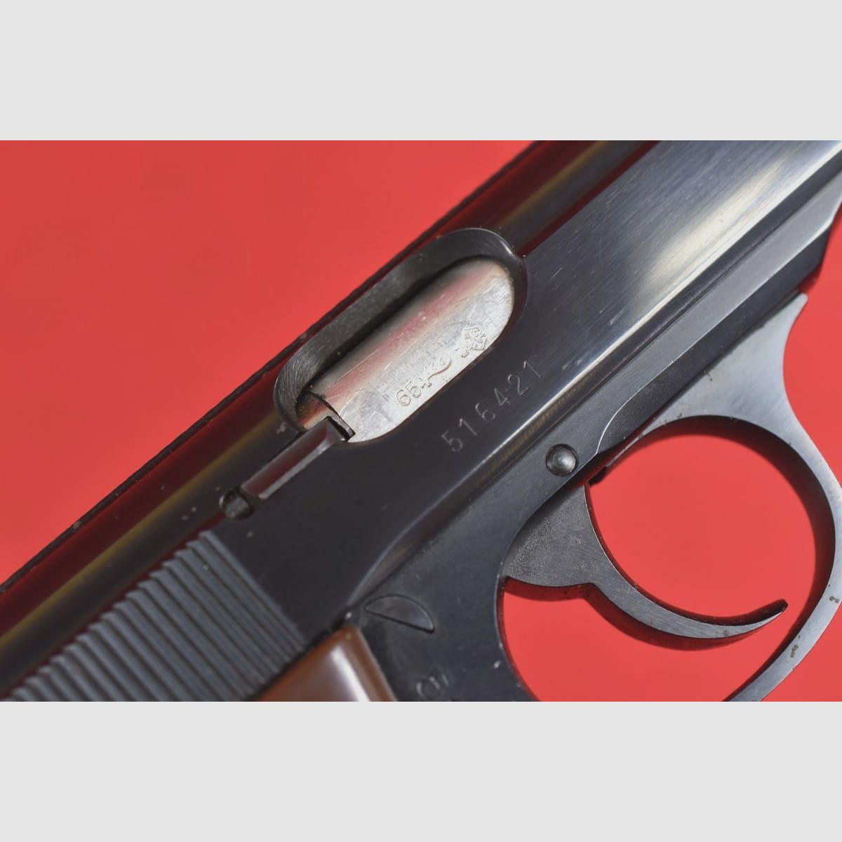 #7545 PISTOLET WALTHER PPK-L (DURAL), ROK 1965, Kal. 7,65Br., zdjęcie 19 z 23