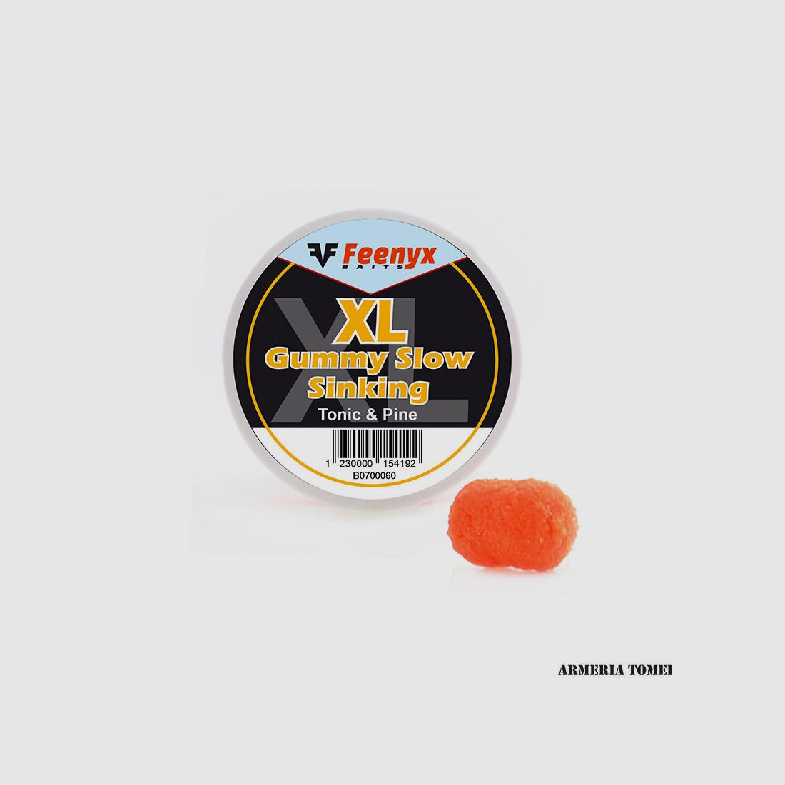 FEENYX BAITS – XL GUMMY SLOW SINKING Tonic & Pine 10MM