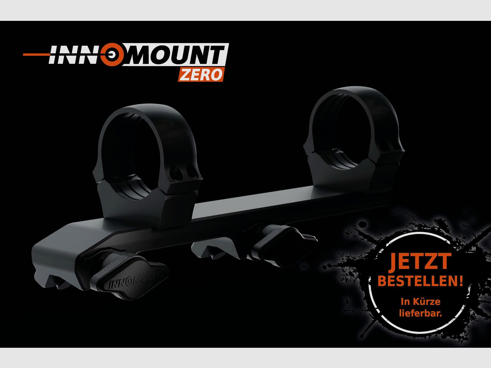 Innomount Schnellspannmontage ZERO für Tikka T3(x) – Zielfernrohre mit Schiene
