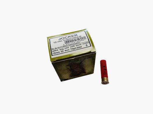 JOCKER SUBSONIQUE 12MM - BG 10G