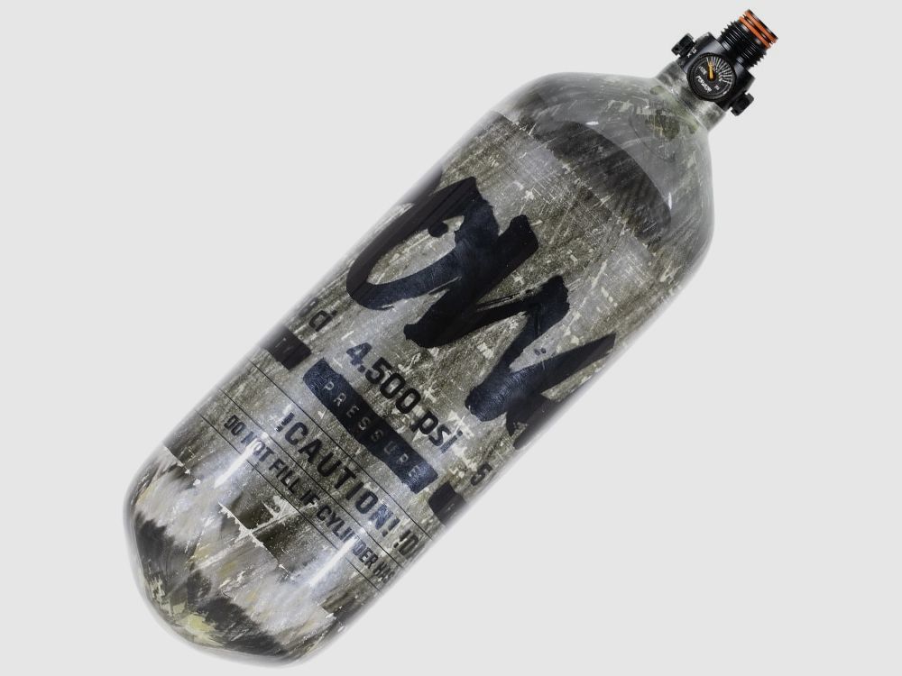 PowAir CARBON Series M2 17L / 100ci Paintball HP System 300 Bar