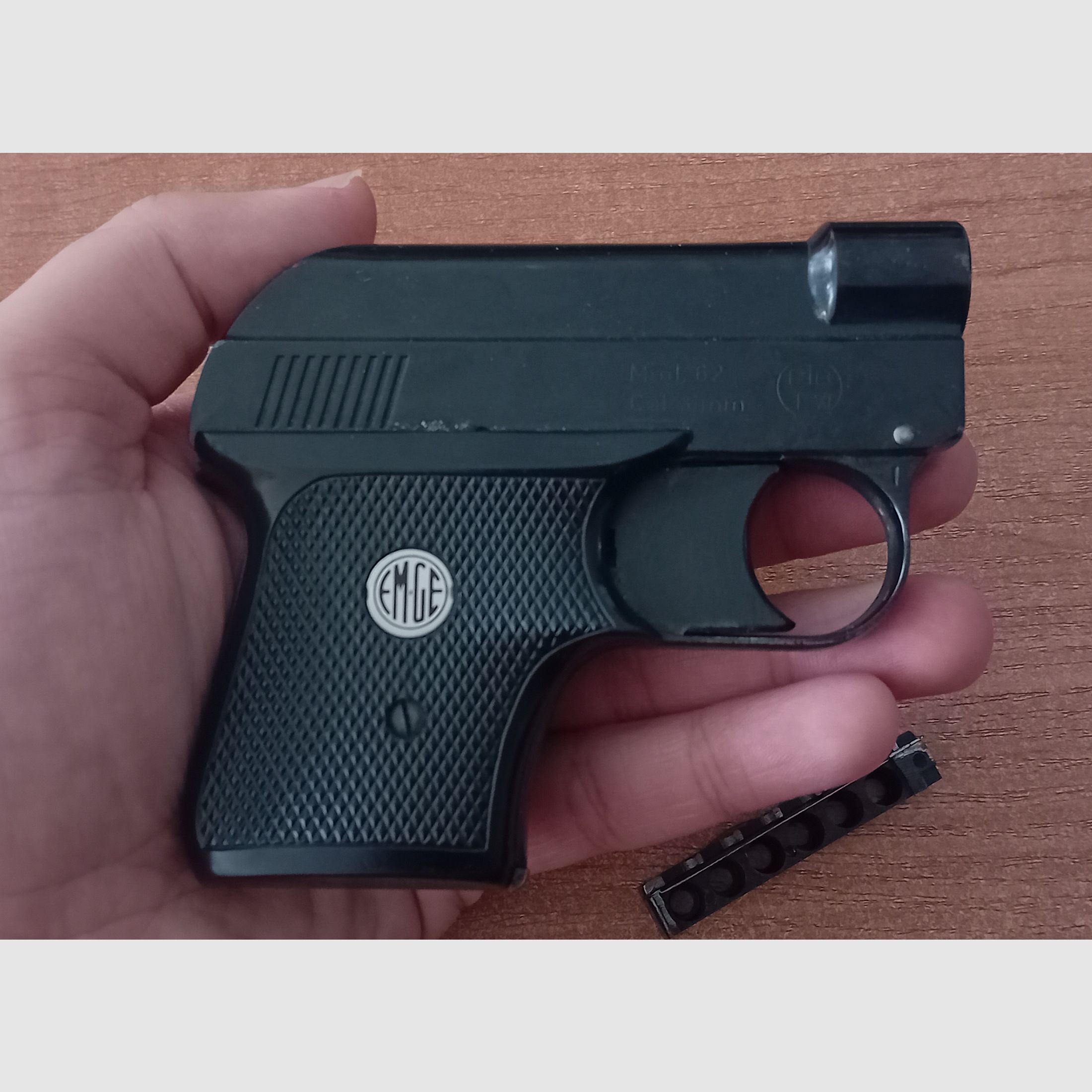 Seltene EM-GE Mod. 62 im Kal. 6 mm Knall Flobert