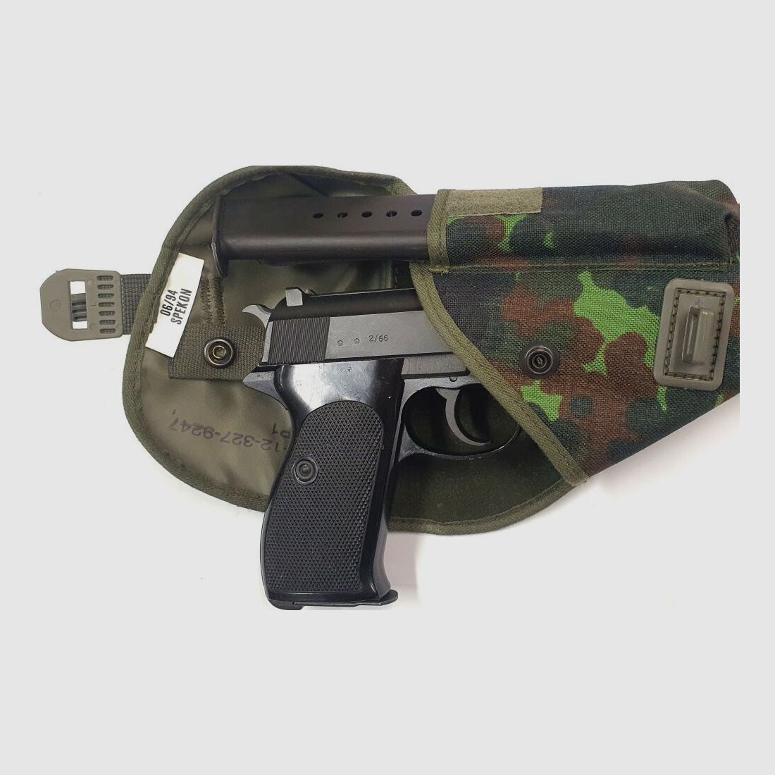 Walther P1 in kaliber inclusief accessoires