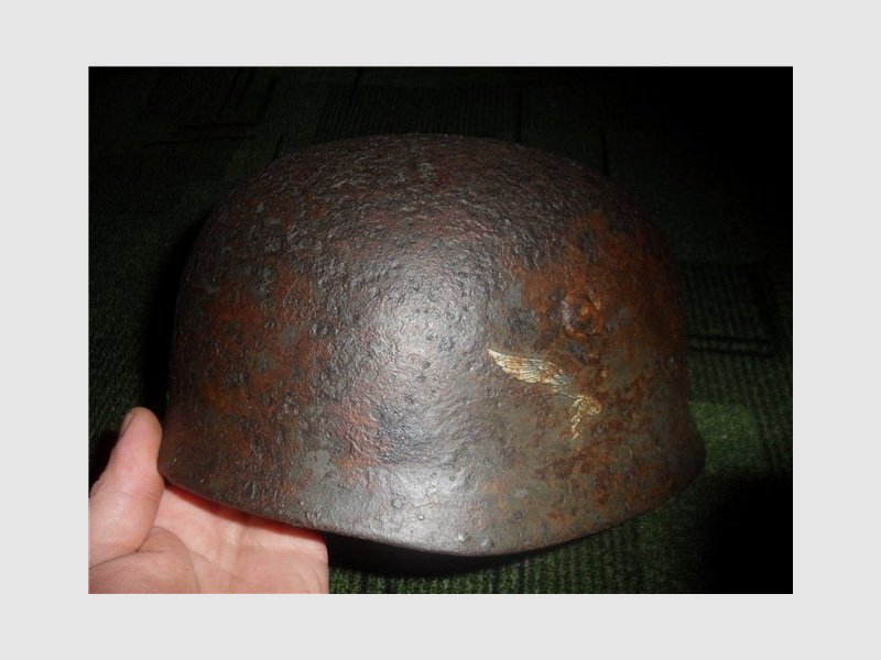 Stahlhelm M38 Fallschirmjager aus Wk2