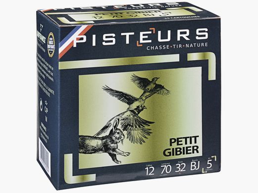 PISTEURS PATRONEN KLEINWILD Kal. 12/70 PB 5