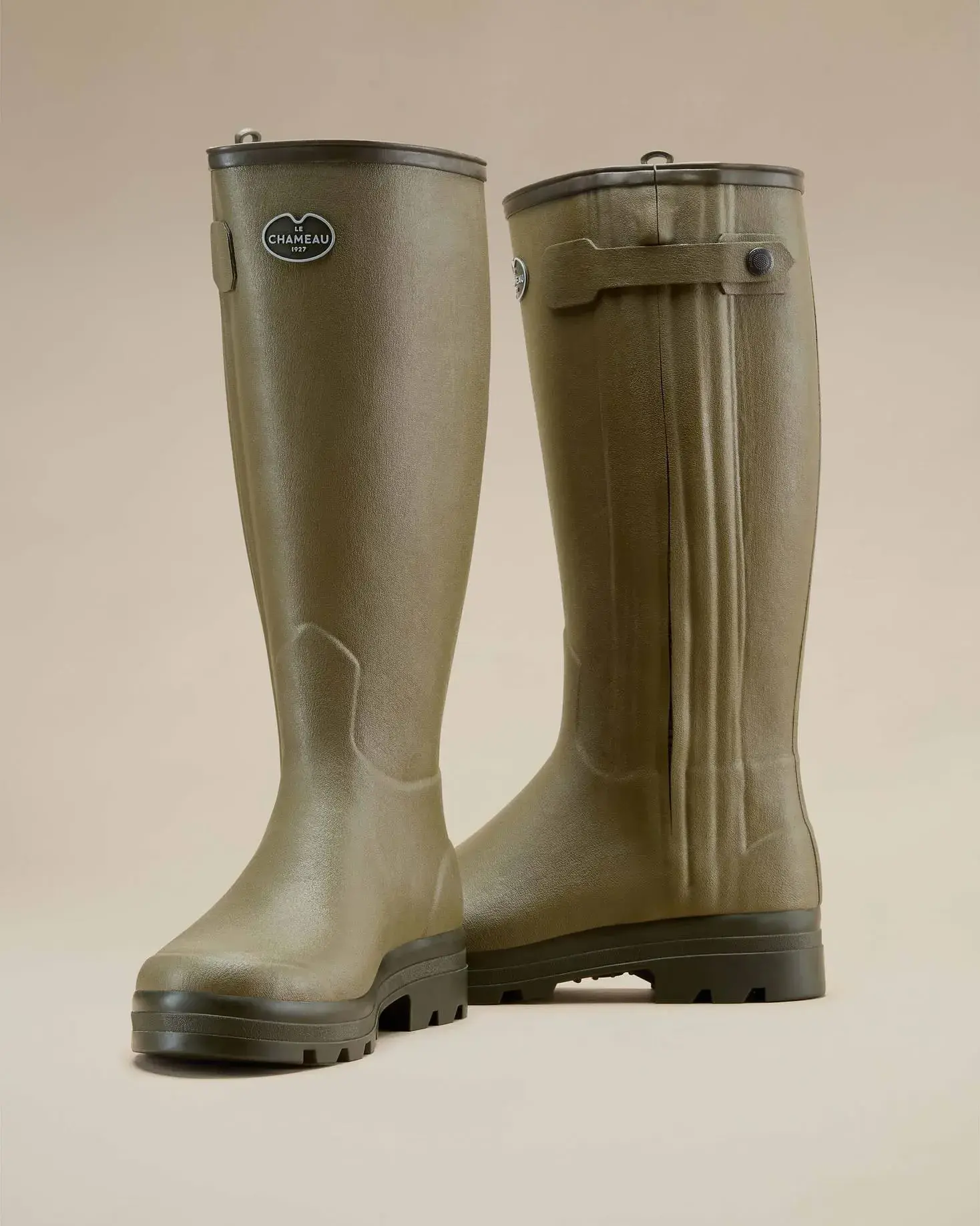 Le Chameau Leather Lined Hunter Boots, image 10 of 16