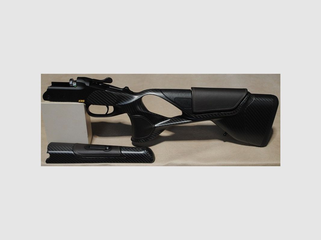 Kipplaufbüchse Blaser K95 Ultimate Carbon NX braunes Leder + verstellbare Backe - 270 Win, Bild 2 von 4