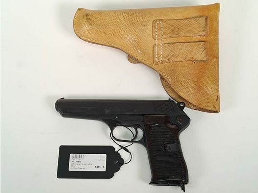 Pistola CZ 52 7,62 Tokarev con fondina in pelle M52
