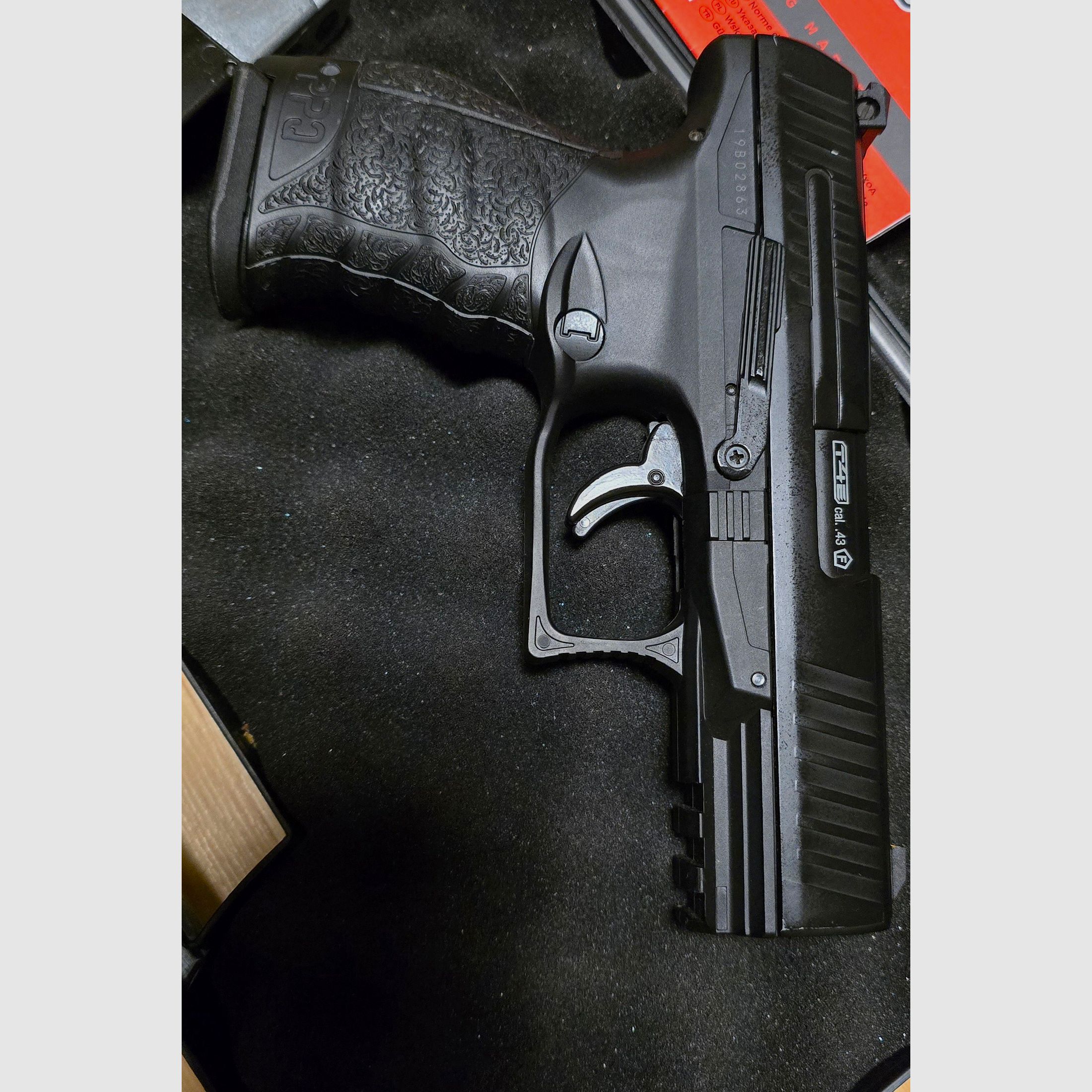 Walther PPQ M2 T4E Cal. 43 Paintball Ram