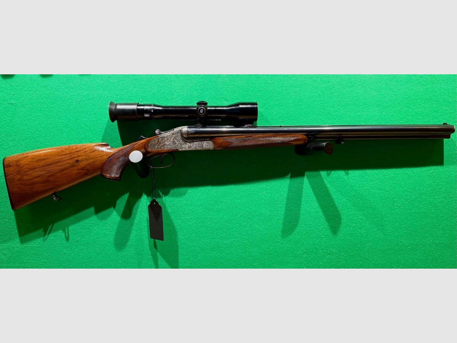 Heym Luxus Drilling 7x65R, 12/70 & .22Mag / Zeiss 1,5-6x42