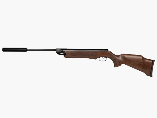 Fucile ad aria Weihrauch HW 35 con silenziatore