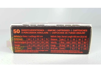 Geco .22 LR Gewehrmunition, Bild 2 von 2