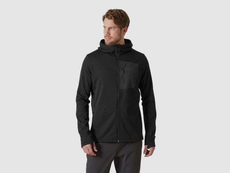 Helly Hansen Versalite Hooded Fleece Black, billede 3 af 6