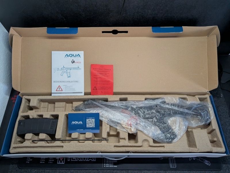 ARES AQUA M-Lok S 8mm Gel-BB (GAR001-E)